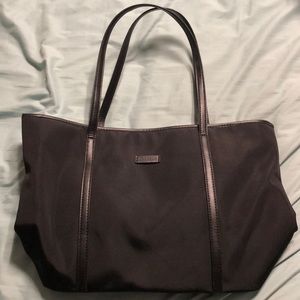 Black womens hand back work purse